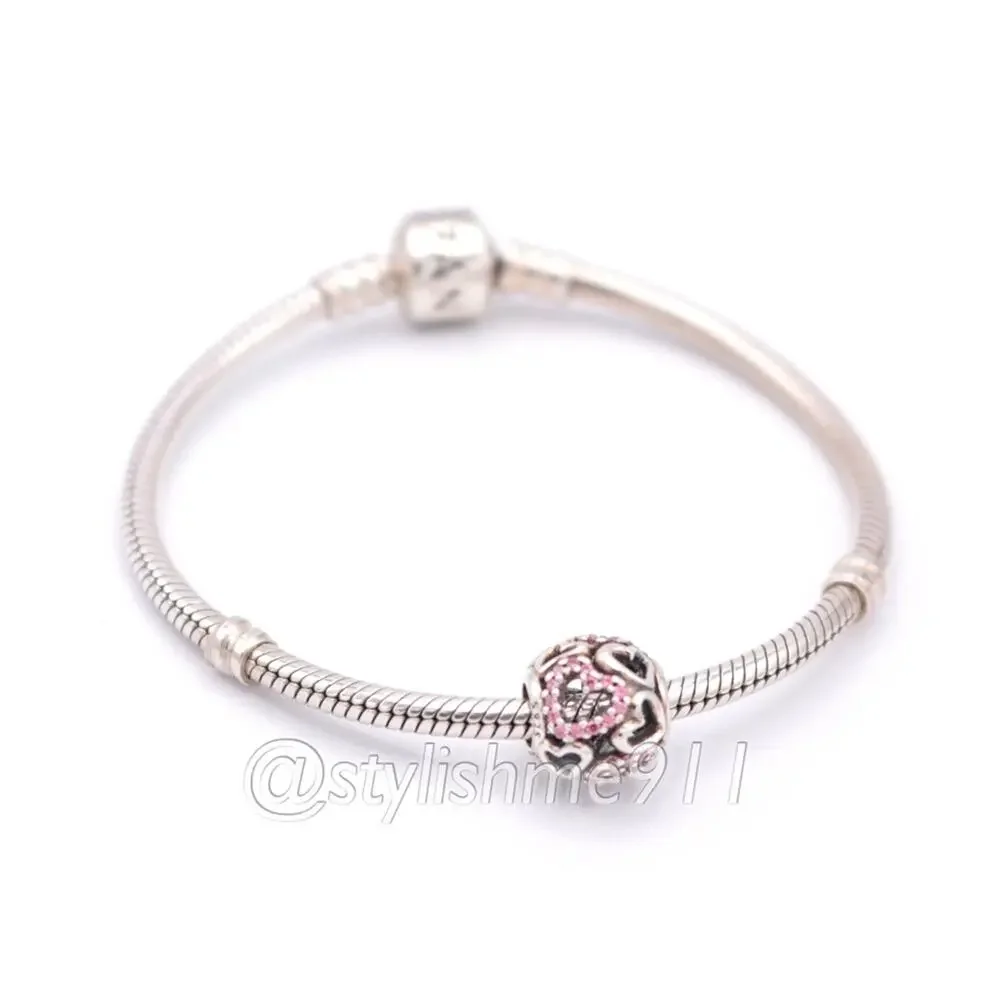 Authentic PANDORA Falling in Love Charm - 791424CZS